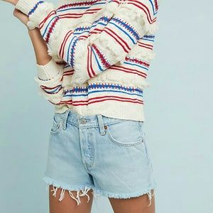 Levi's Distressed Denim shorts